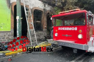 Se estima que las pérdidas materiales son cosniderables. No hay lesionados.