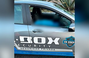 El hombre, quien trabajaba para "B.box Security", fue interceptado por delincuentes.