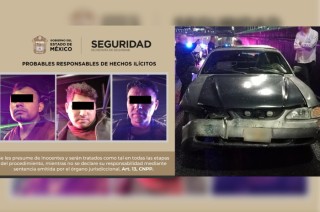 Las fuerzas del orden decomisaron un rifle, un revólver y varios cartuchos útiles.