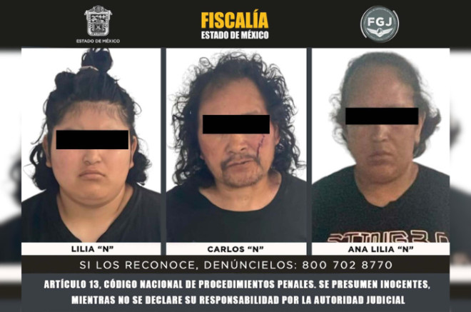 Detenidos por secuestro y muerte de un niño en La Paz, Edoméx
