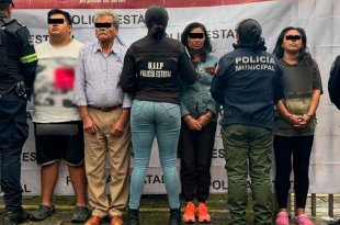 Video: Balean viviendas en tres municipios para extorsionar; caen cinco en San Mateo Atenco