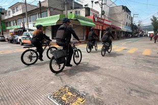 Operativo municipal incluye limpieza balizamiento y orden vial en el centro de Ecatepec