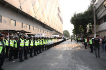 Más de 550 policías y agentes de tránsito resguardarán el encuentro.