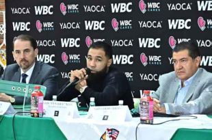 El duelo será por los títulos peso supergallo del Consejo Mundial de Boxeo (CMB) y de la Organización Mundial de Boxeo (OMB).