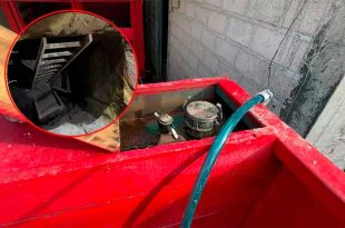 Fueron decomisadas dos camionetas adaptadas con compresores y estructuras para el llenado de tambos, además de mangueras, combustible y materiales de extracción.