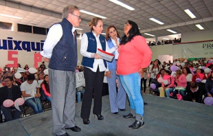 Suman a 3 mil 500 familias mexiquenses al programa federal "Prospera"
