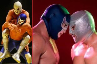 Blue Demon y el Santo ofrecieron a su público una majestuosa lucha donde la primera caída sería para Demon