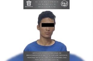 Osvaldo “N” es señalado por su probable participación en el delito de feminicidio en agravio de una joven de 19 años, quien era su pareja sentimental.