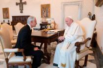 Del Mazo agradeció al Papa por sus oraciones dedicadas al Edoméx.