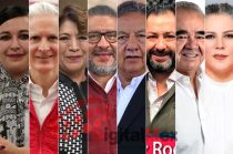 Patricia Lozano, Alfredo Del Mazo, Delfina Gómez, Horacio Duarte, Higinio Martínez, Francisco Vázquez, Maurilio Hernández, Miroslava Carrillo