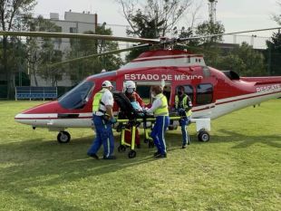 Traslado aéreo del Grupo Relámpagos