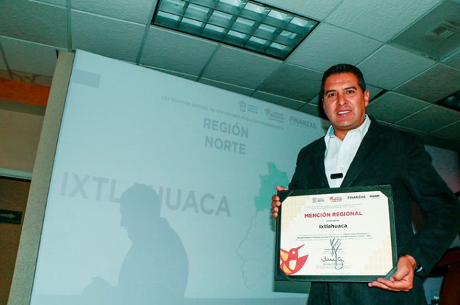Ixtlahuaca se destacó entre 31 municipios y obtuvo la novena posición estatal con 91.06 puntos.