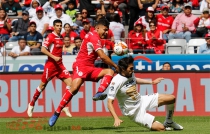"Garra" Puma se impone al Diablo en el fútbol