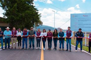 El Gobierno del Estado de México intervino más de 2.3 kilómetros de la vialidad con inversión superior a 14.65 millones de pesos.