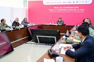 La gobernadora Delfina Gómez Álvarez destacó como positivo el resultado obtenido en el municipio de Naucalpan.