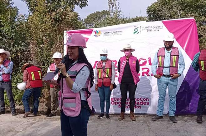 "Yo no vengo a robar, yo vengo a trabajar" aseguró la alcaldesa