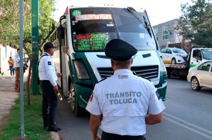 Los taxistas fueron remitidos ante el Juez Cívico y sus unidades enviadas al corralón para garantizar la seguridad vial.