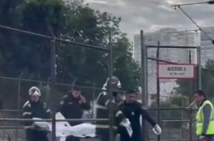 El suceso provocó interrupciones en el servicio de trenes.