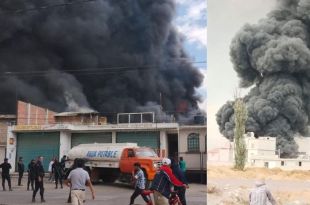 La Policía Municipal y la Secretaría de Seguridad Estatal resguardan el sitio.