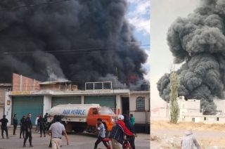 La Policía Municipal y la Secretaría de Seguridad Estatal resguardan el sitio.