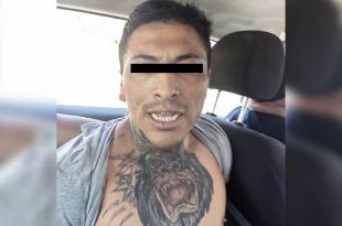 Al momento de ser asegurado, Josué Manuel "N" portaba un arma calibre 9 milímetros