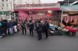 La agresión ocurrió cerca de las seis de la mañana en la carnicería "La Güera", ubicada en el camellón de la Avenida 7.