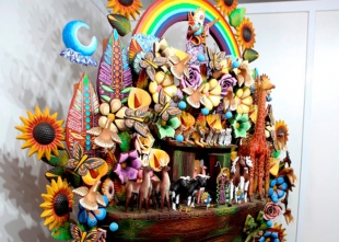 Califica jurado piezas del concurso nacional de Alfarería "Árbol de la Vida Metepec2018"