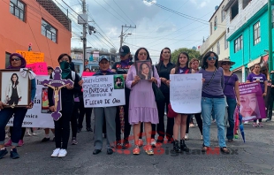 #Video: Al grito de "Ni una más", exigen mujeres aclarar feminicidios en #Edomex
