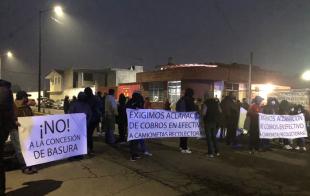 Un grupo de personas provenientes de Naucalpan y Huixquilucan impidieron la salida de las unidades recolectoras.