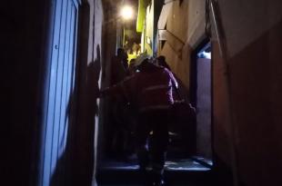 El incendio sucedió alrededor de la 1:00 de la mañana en el callejón de Eduardo Villada en Zopilocalco.