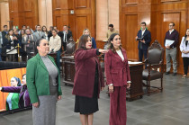 Tomó protesta Cinthia Carmen Castaño Aramis, quien asumirá la titularidad del juzgado.