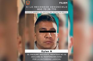Dylan "N" fue presentado ante el Agente del Ministerio Público de la Fiscalía General de la Ciudad de México.