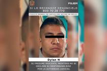 Dylan "N" fue presentado ante el Agente del Ministerio Público de la Fiscalía General de la Ciudad de México.