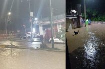 Desbordamiento del Río Hondo provocó inundaciones y complicaciones viales en distintas colonias de Naucalpan.