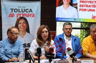#Video: Presenta Melissa Vargas proyectos estratégicos para "una Toluca de primera"