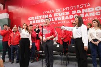 • El Presidente del CEN del tricolor destacó que es una mujer mexiquense de palabra, comprometida, decidida y con carácter