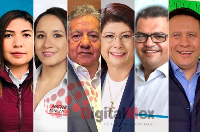 Magdalena Rodríguez, Michelle Núñez, Higinio Martínez, Mariela Gutiérrez, Uriel Mejía, Jorge Bernáldez