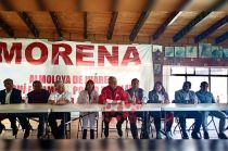 En este acto, Tomás Estrada aseguró que la militancia morenista de Almoloya de Juárez ha consolidado una extraordinaria estructura