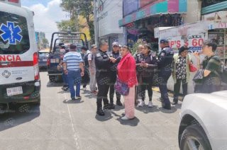 La SSEM investiga el accidente ocurrido con un vehículo oficial en el Centro Histórico de Toluca.