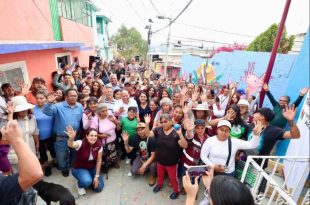 Con obras de pavimentación, iluminación y renovación urbana, autoridades municipales entregaron la rehabilitación integral del Andador Av. Morelos