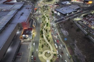 La avenida Libertadores de América, en el fraccionamiento Las Américas de Ecatepec, fue rehabilitada e iluminada como parte del programa Sendero Seguro.