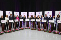 Asistentes al debate organizado por el IEEM