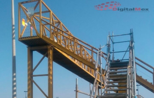 "Encierran" comunidad de Lerma por obras del Tren Interurbano