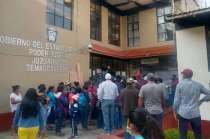 Reclamos e inconformidades, se vivieron este miércoles en las afueras del centro de Rehabilitación Social
