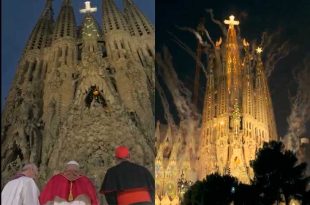 El papa León XIV encabezó la ceremonia junto a los reyes de España y miles de fieles.