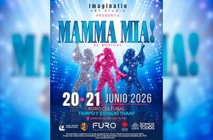 La producción musical inspirada en los éxitos de ABBA se presentará este fin de semana en el Foro Cultural Tiempo y Espacio Thaay.