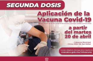 Inicia el martes 20 de abril