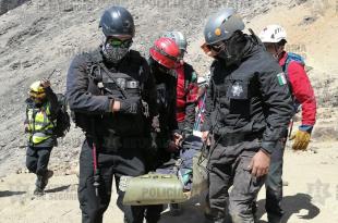 En la intervención participó la Guardia Nacional, personal de urgencias médicas de la Cruz Roja y el Grupo de Desastres de Amecameca.