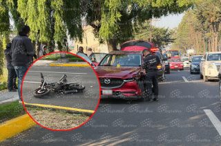 La camioneta involucrada fue localizada a unos metros del sitio del percance.