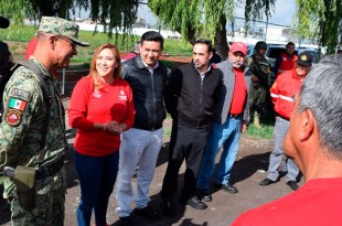 Sin afectaciones a casas ni a negocios los escurrimientos que llegaron a San Mateo Atenco